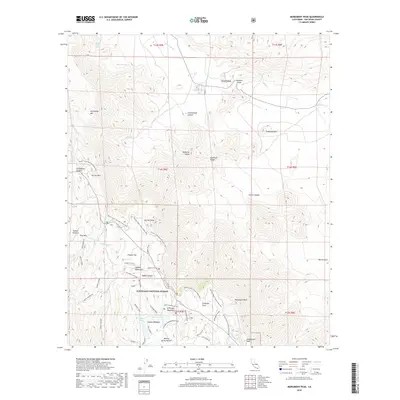 2018 Map of Monument Peak, 2018 Print
