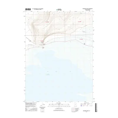 2017 Map of Monument Point, 2017 Print