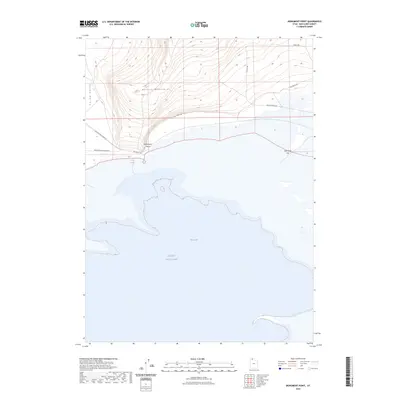 2023 Map of Monument Point, 2023 Print