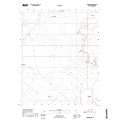 2018 Map of Monument Point, 2018 Print