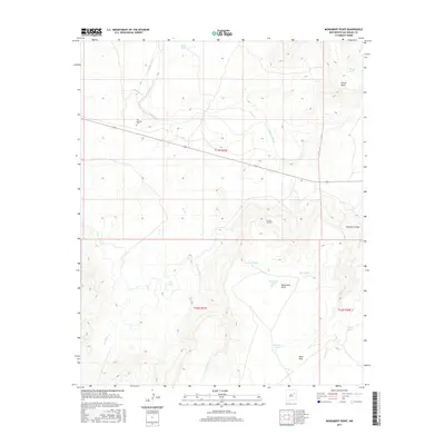 2017 Map of Monument Point, 2017 Print