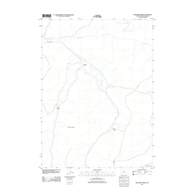 2012 Map of Monument Ridge, 2012 Print