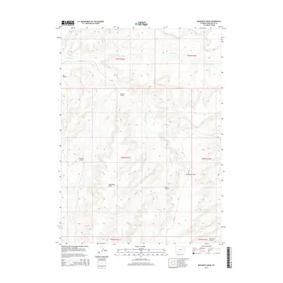 2015 Map of Monument Ridge, 2015 Print