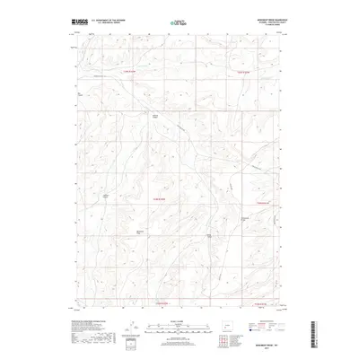 2017 Map of Monument Ridge, 2017 Print