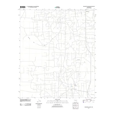 2010 Map of Monument South, 2010 Print