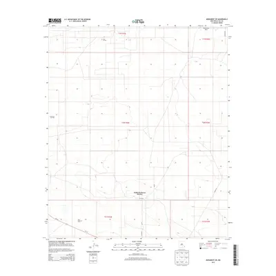 2013 Map of Monument SW, 2013 Print