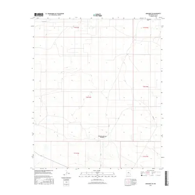 2017 Map of Monument SW, 2017 Print
