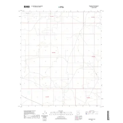 2020 Map of Monument SW, 2020 Print