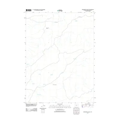2012 Map of Monument Valley, 2012 Print