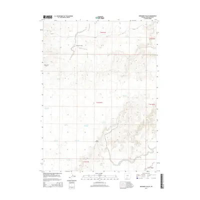 2015 Map of Monument Valley, 2015 Print