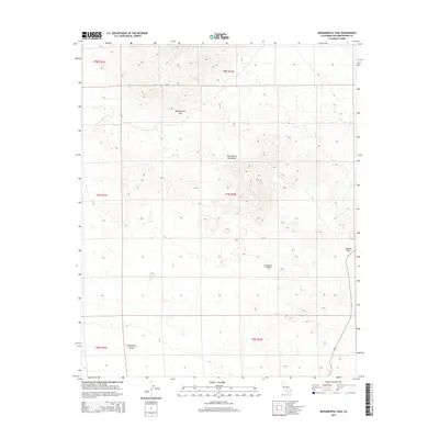 2015 Map of Monumental Pass, 2015 Print