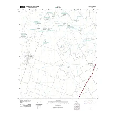 2010 Map of Moody, 2010 Print