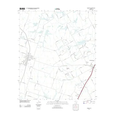 2012 Map of Moody, 2012 Print