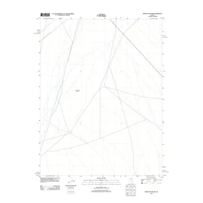 2012 Map of Moody Peak NW, 2012 Print