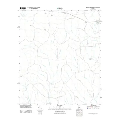 2011 Map of Moodys Crossroads, 2011 Print