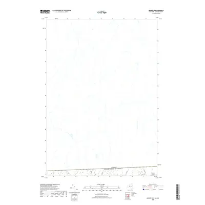 2019 Map of Mooers OE N, 2019 Print