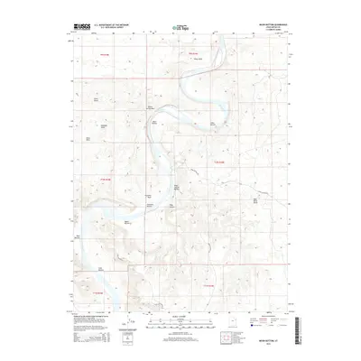 2014 Map of Moon Bottom, 2014 Print