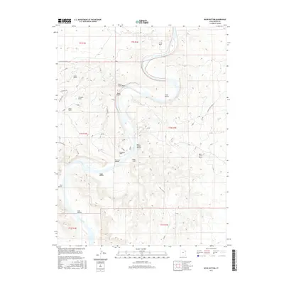 2017 Map of Moon Bottom, 2017 Print