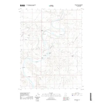 2020 Map of Moon Bottom, 2020 Print