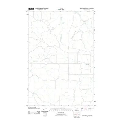 2011 Map of Moon Creek School, 2011 Print