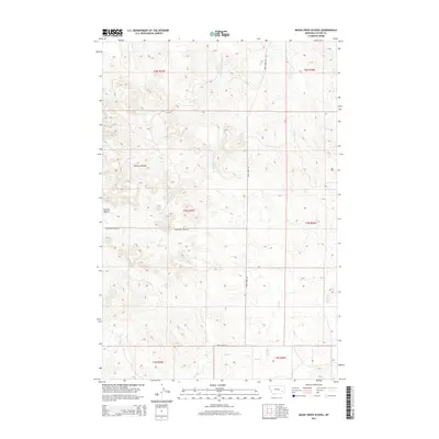 2014 Map of Moon Creek School, 2014 Print