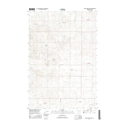 2017 Map of Moon Creek School, 2017 Print