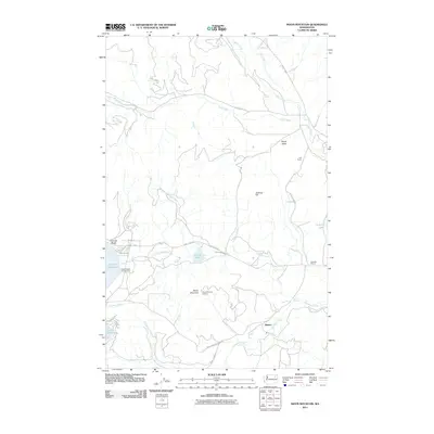 2011 Map of Moon Mountain, 2011 Print
