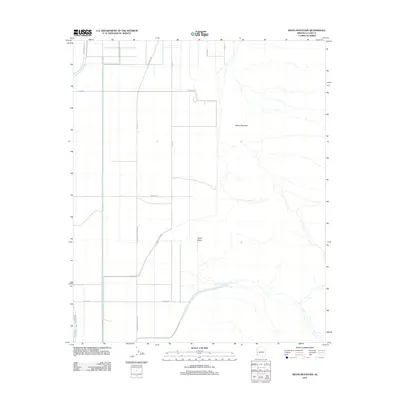 2011 Map of Moon Mountain, 2011 Print