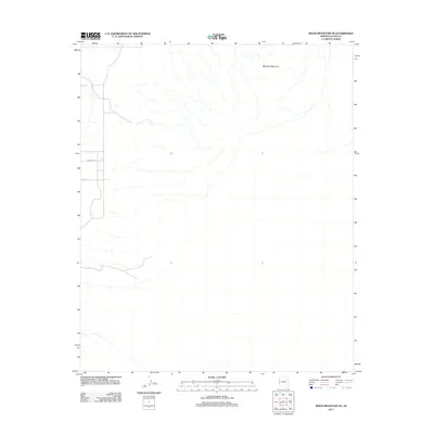 2011 Map of Moon Mountain NE, 2011 Print
