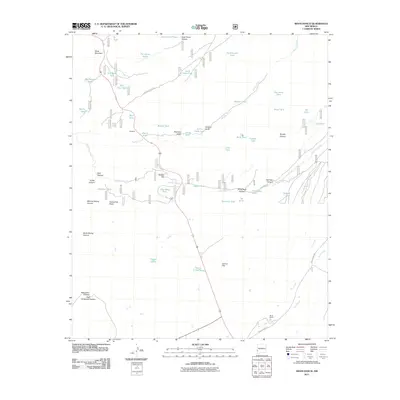 2011 Map of Moon Ranch, 2011 Print