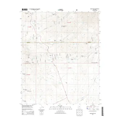 2013 Map of Moon Ranch, 2013 Print