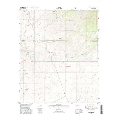 2017 Map of Moon Ranch, 2017 Print