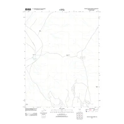 2012 Map of Mooney Basin Summit, 2012 Print