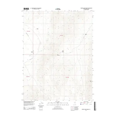 2014 Map of Mooney Basin Summit, 2014 Print