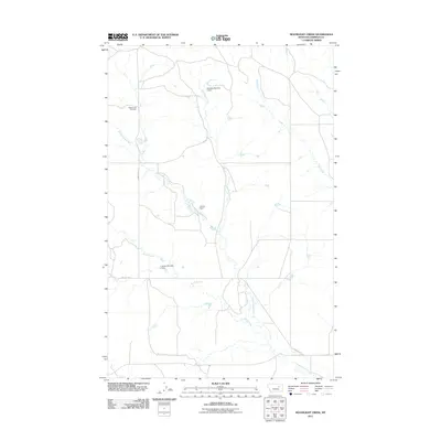 2011 Map of Moonlight Creek, 2011 Print
