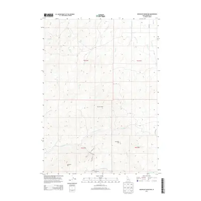 2013 Map of Moonlight Mountain, 2013 Print