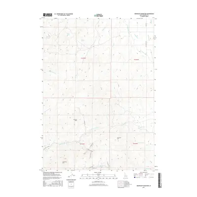 2017 Map of Moonlight Mountain, 2017 Print