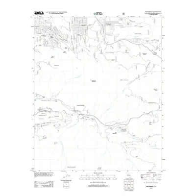 2012 Map of Moonridge, 2012 Print