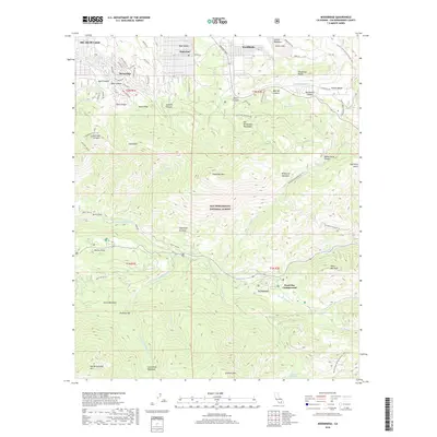 2018 Map of Moonridge, 2018 Print