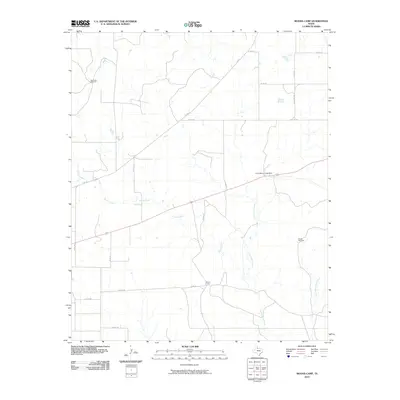 2010 Map of Moons Camp, 2010 Print