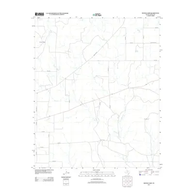 2012 Map of Moons Camp, 2012 Print