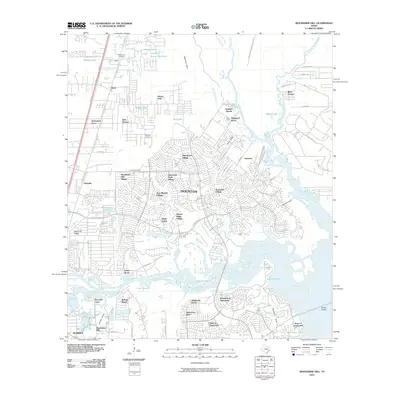 2010 Map of Moonshine Hill, 2010 Print