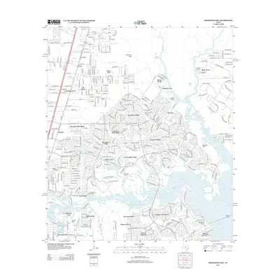 2013 Map of Moonshine Hill, 2013 Print