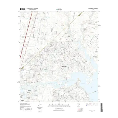 2016 Map of Moonshine Hill, 2016 Print