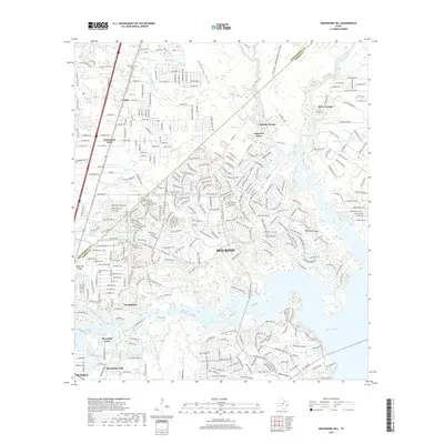 2019 Map of Moonshine Hill, 2019 Print
