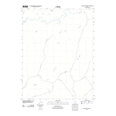2010 Map of Moonshine Wash, 2010 Print
