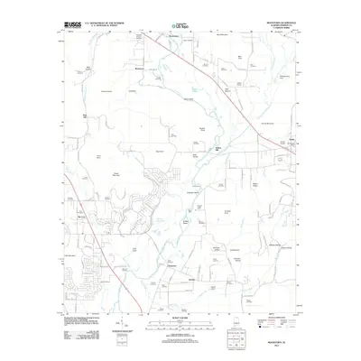 2011 Map of Moontown, 2011 Print
