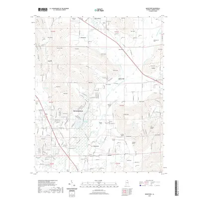 2020 Map of Moontown, 2020 Print