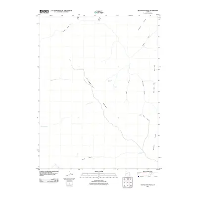 2011 Map of Moonwater Point, 2011 Print