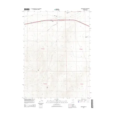 2015 Map of Moor Summit, 2015 Print